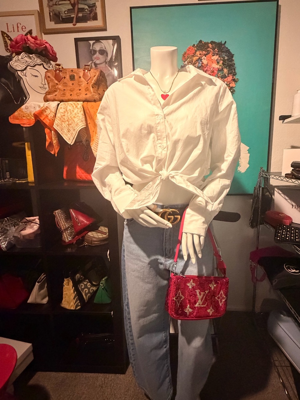 Sanctuary Cropped Button-Up - Picture 5 of 6